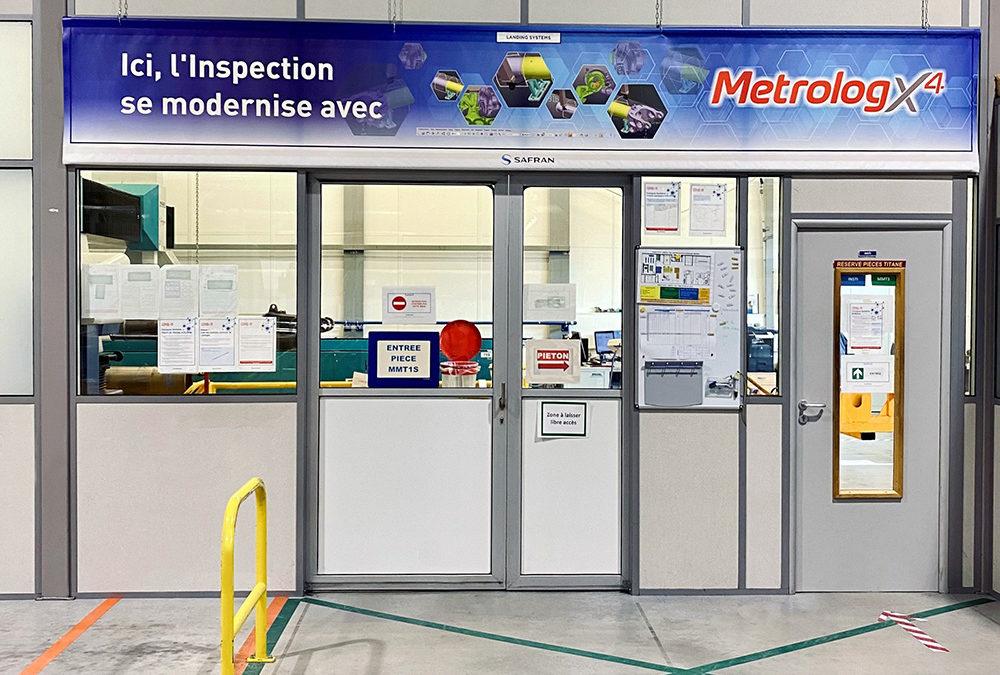 L’inspection se modernise chez Safran avec Metrolog X4